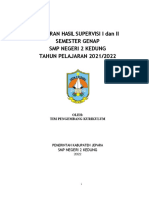 Laporan Hasil Supervisi 1 Semester Genap SMPN 2 KDG 2022