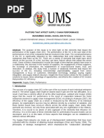 Factors That Affect Supply Chain Performance Ir