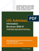 UG Information Brochure 2020 English