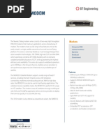 Product Sheet MDM3310 Satellite Modem