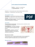 Regulação Do Sistema Hormonal Feminino