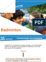 Documento Orientador Badmínton