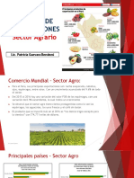 Analisis de Las Exportaciones Sector Agrario