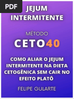 Jejum Intermitente Na Dieta Cetogenica