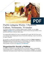 Pueblo Indígena Wichís