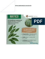 Plantas Medicinales de Bolivia