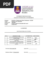 Lab Report 4 Electro-Hydraulic System