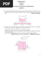 FLUID I CH 5 Fluid Dynamics Analysis Control Volume Tut 5