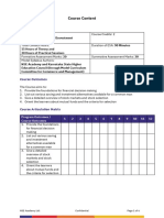 Financial Education & Investment Awareness Syllabus