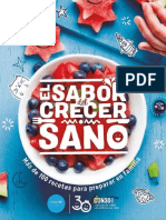 El Sabor Del Crecer Sano