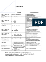 Formulas