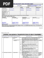 01 Loading, Unloading & Transportation of Heavy Equipment (Well Head)