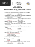 Bread and Pastry Test Questions