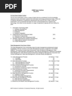 CDMP Exam Outlines V - 1 - 2