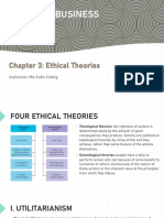 (ETHICS) Chap3 Ethical Theories