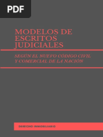 Modelos de Escritos Judiciales. - V.V. A.A