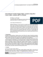 Closed Drain Transfer Pump Root Cause Failure Analysis