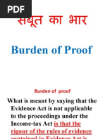 Burdenof Proof