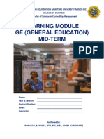 Ge Module Midterm Unit 1