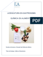 Aditivos Alimentarios