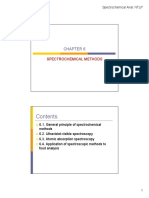 CHAPTER 6 - SPECTROCHEMICAL ANALYSIS-Handout