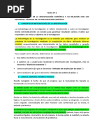 Tema #6 La Metodología de La Investigacion Científica