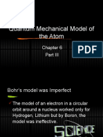 Quantum Mechanical Model of The Atom