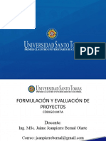 Formulacion y Evaluacion de Proyectos s5 E. Técnico