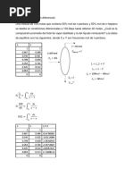 Ejercicio 2 Proceso de Separación 2