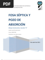 Fosa Séptica y Pozo de Absorción