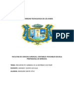 Presupuesto General de La República de Perú