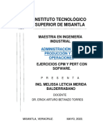 Ejercicios CPM y PERT Con sofware.111PDF