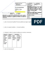 Examen Bimestral de R.V. 3ro.