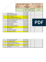 Time and Action Calendar