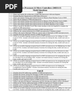 MPMC Model Questions R-20