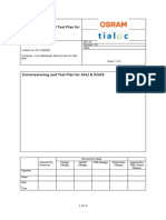 MAU AHU Commissioning and Test Plan