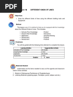 Lesson 11 DIFFERENT KINDS OF LINES