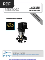 Side Power Thruster SE170 - 250TC IP Ignition Protected