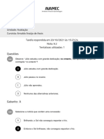 Resposta Questionario Questionário Final