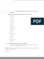 Assessment 1 - Mathematics in The Modern World - 2021