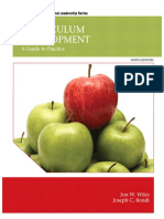 Curriculum Development (2015)