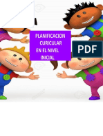 Planificacion Curricular - Inicial