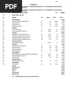 Presupuesto Mantenimiento Periodico