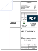 AF-E-06-12 - 0 - 132kV OHL Feeder E06 - Schematic Diagram