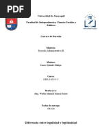 Diferencias Entre Legalidad y Legitimidad