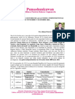 Biografía de Los Gestores de Las Acciones Independentistas de Noviembre y Diciembre 1820