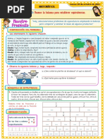 Ficha de Trabajo Matemática 28-10-2021