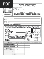 2°? Examen ME Tri1 21-22 Material Educativo