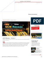 QCM Réseau - Partie 3 - WayToLearnX