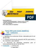 1 DIU Post Evento